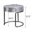 Table de bout, aluminium