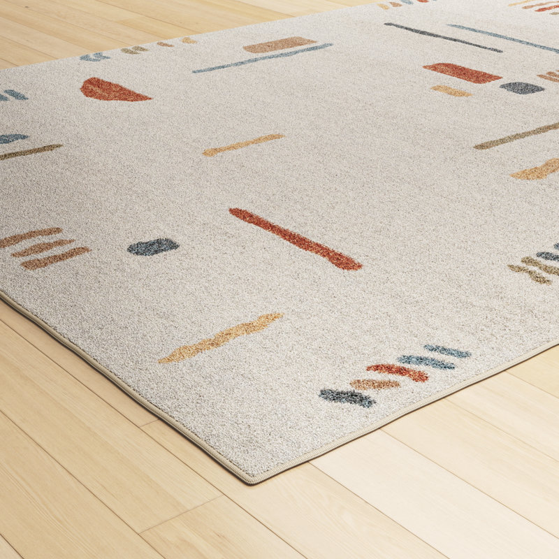 Tapis taupe / jaune Watkins, Rectangle 5 pi 3 po x 7 pi