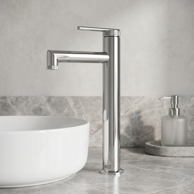 Sterling 11" H Single Handle Vessel Sink Bathroom Faucet