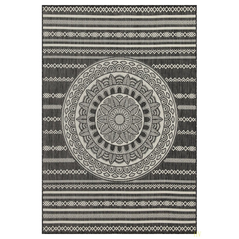 Rayon de soleil 2 pi 7 po X 7 pi 3 po Tapis intérieur / extérieur, Tapis de couloir 2 pi 7 po x 7 pi 3 po