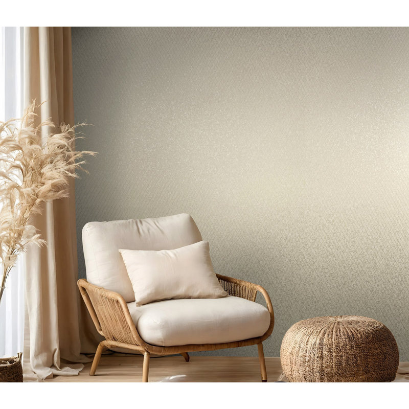Galerie Odyssey Geometric Diamond Wallpaper, Beige