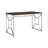 Martha Office Workspace Desk MDF/Chrome In (Not Including Office Chairs)