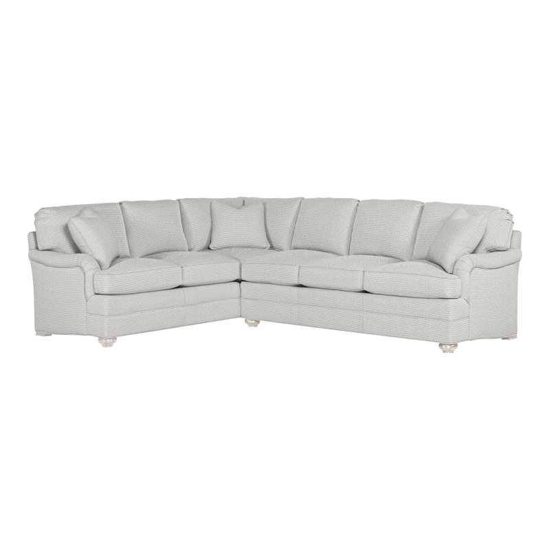 East Lake Modular Sectional, Callaloo Cotton, Casa Blanca