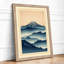 Layers of Fuji Japandi - Framed Print-1464369882-1464369881