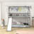 Bickleton Kids Twin Over Twin Bunk Bed-157330864