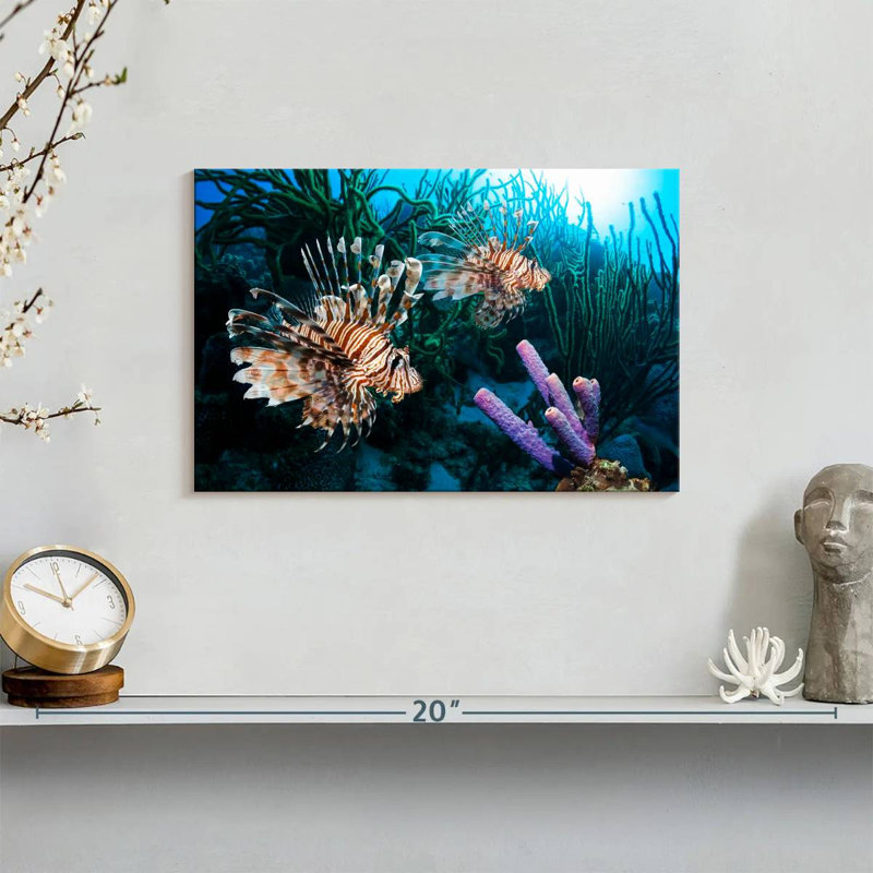 Brampt Atlantic Ocean Lionfish, 8" H x 12" W
