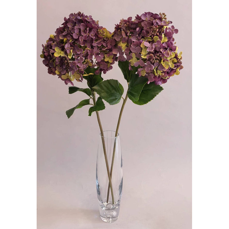 HYDRANGEA SPRAY SOIE 23, Mauve