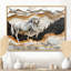 Marjanas, cheval galop abstrait dans la forêt - cheval, art mural-1596865535-1368861750-1596865415