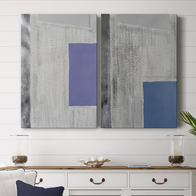 Quadratic Layout III-Premium Gallery Wrapped Canvas -Ready to Hang