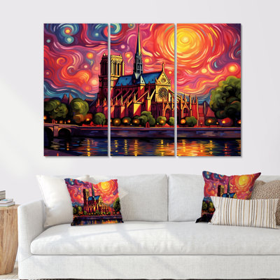 Cotney - City Paris Wall Art Decor Set