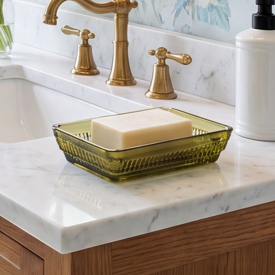 Glass Soap Dish