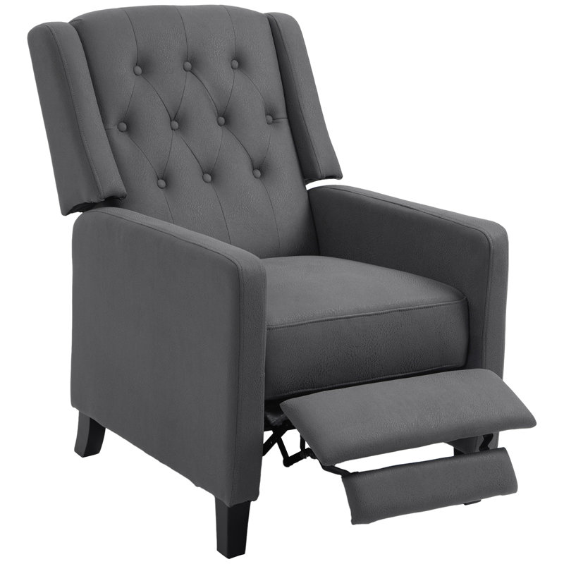Moin 68cm Wide Club Recliner, Grey