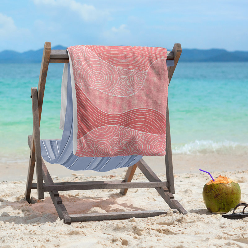 Katelyn Elizabeth Beach Towel, Red