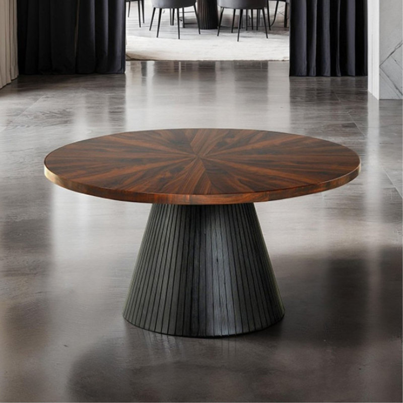 Table basse ronde contemporaine 1pc
