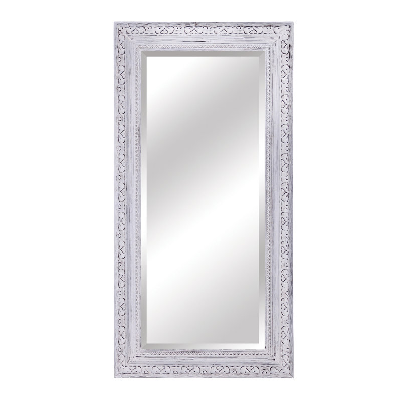 Wood Frame Lengthened Mirror