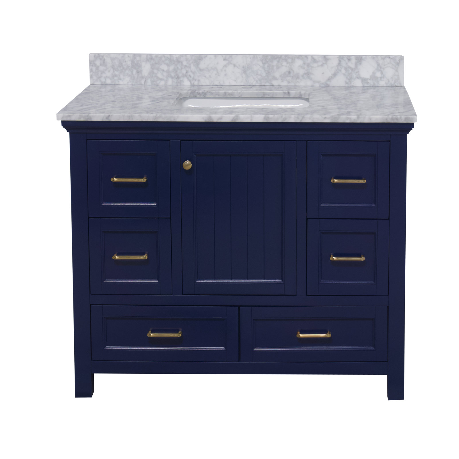 Maven 42'' Single Bathroom Vanity, Royal Blue