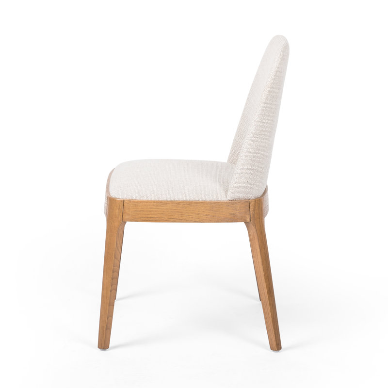 Konegan Armless Dining Chair-Gibson Wheat, Brown, White