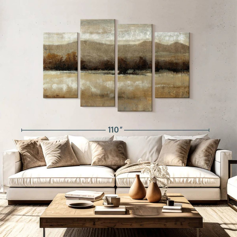 Avery Umber Light I, 54" H x 84" W