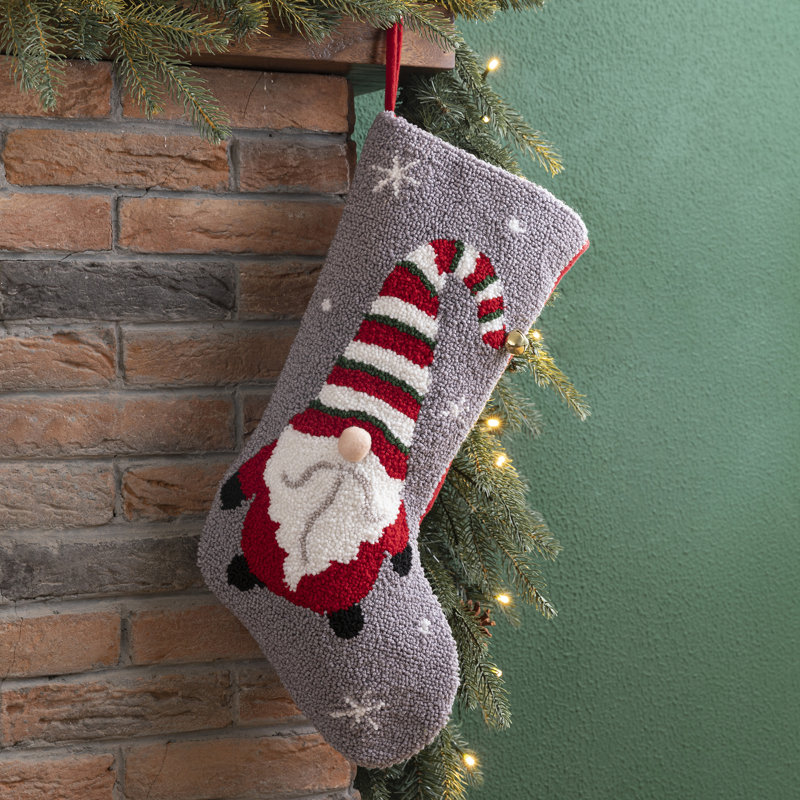 Gnome crocheté Stocking