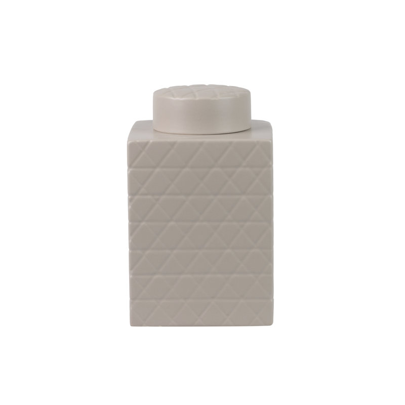 Ceramic Jar 19x19x31 Cm, Grey
