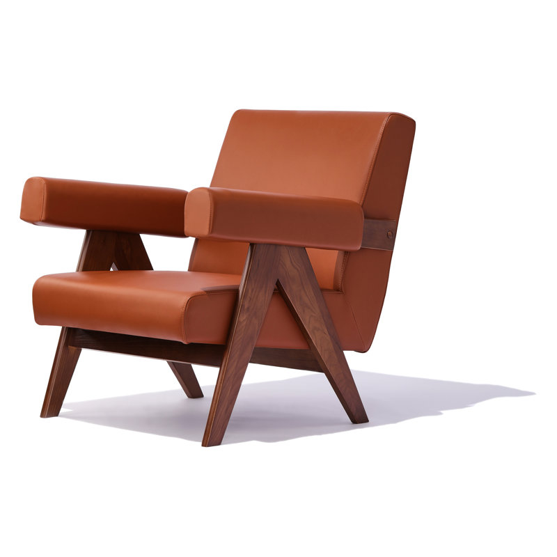 Pierre J. Lounge Chair, Hazelnut