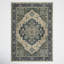 Tapis oriental bleu / vert Hovis-1950135608