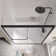 50-54 In. W X 72 In. H Semi-Frameless Double Sliding Shower Door In Matte Black With 1/4 In. Tempered Clear Glass