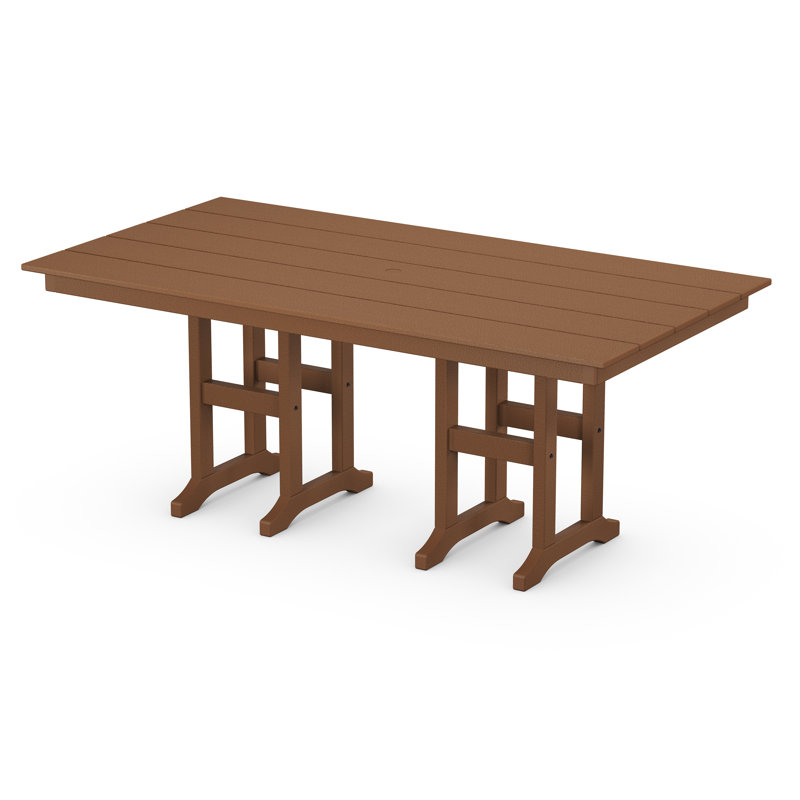 Monterey Bay 37" x 72" Dining Table, Brown