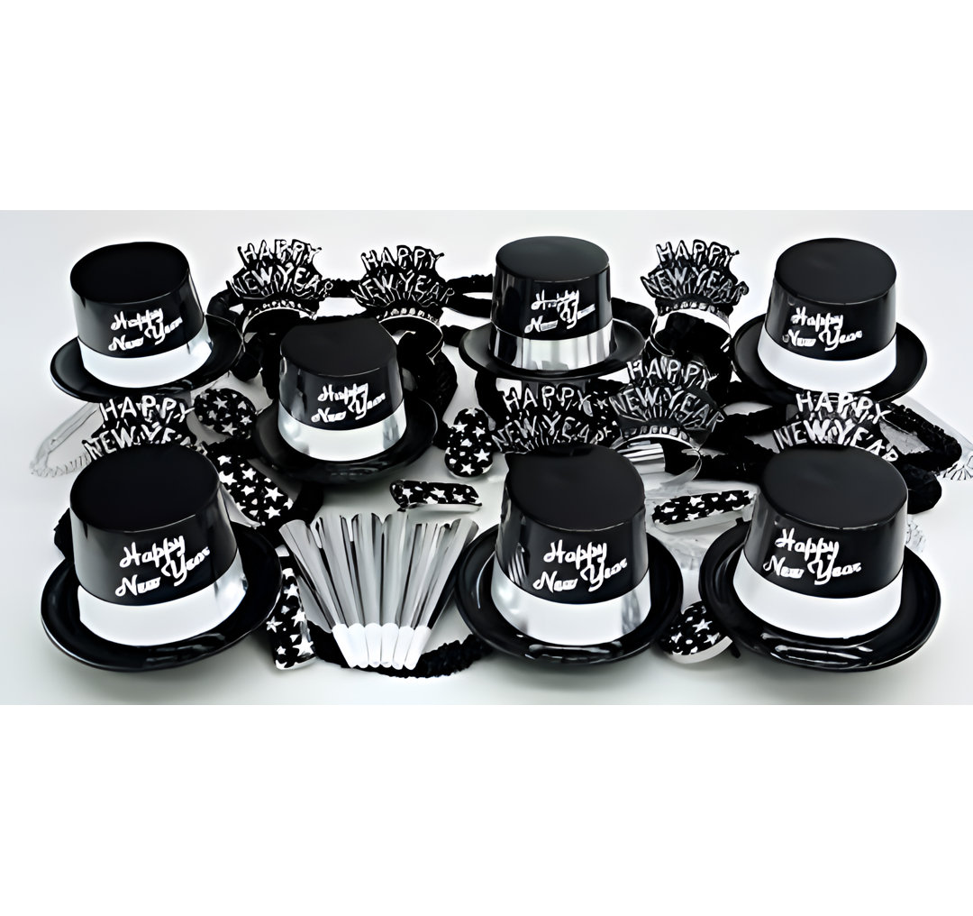 PMU New Year’s Eve Party Supplies 2024 Party Kit Assortment for 50 persons Decorations 50/psn Pkg/1 The Holiday Aisle® 