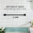 24" Bathroom Towel Bar Wall Mounted-70724583