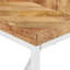 Byxbee Acacia and Mango Rectangular Wood Top Dining Table with Steel Base-1502430306-1502430307-1502430308