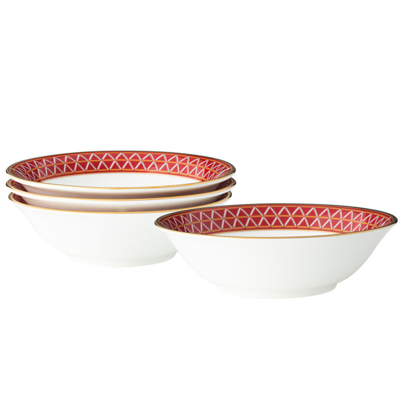 Ensemble de 4 bols à céréales Noritake, 6 1/2 po, 15 1/2 oz