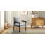 Structure de fauteuil en métal avec dossier rembourré Turnbridge-2089022123-2115186163