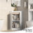 24'' Corner Single Bathroom Vanity Set With Sink Top
