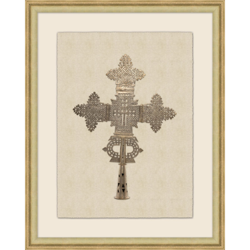 Ethiopian Cross 1 Print by Michelle Nussbaumer