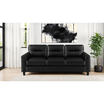Remington Black Sofa