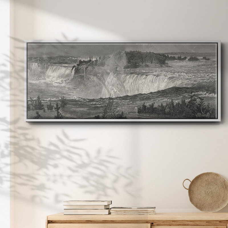 Niagara- Framed Canvas, 20" H x 50" W