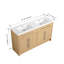 Ensemble de meuble-lavabo double 60 po avec lavabo-117800650