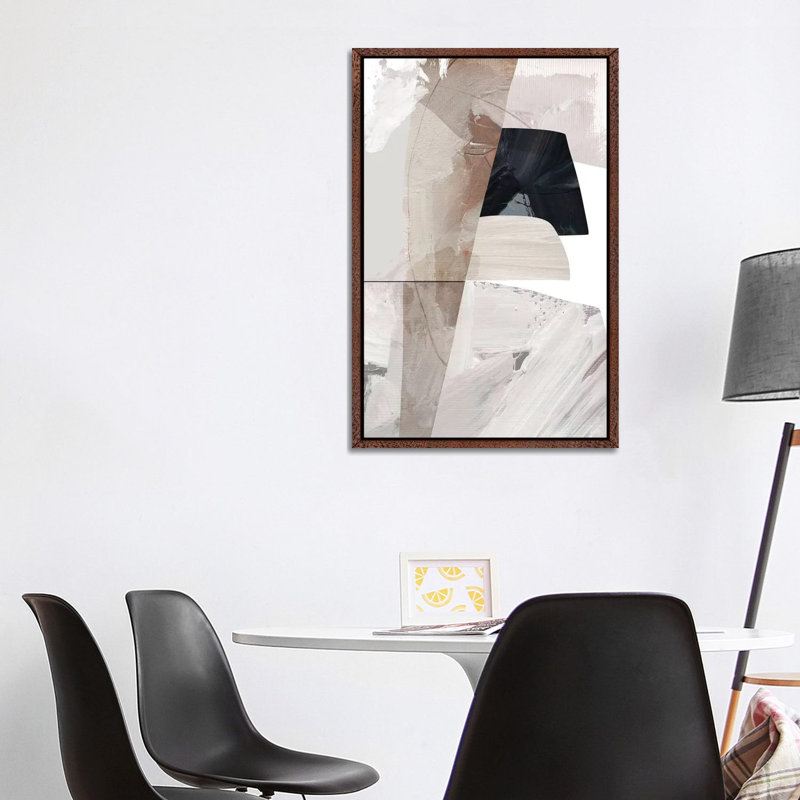 Smooth by Dan Hobday - Print on Canvas, 101.6cm H x 66.04cm W x 3.81cm D, Brown Framed