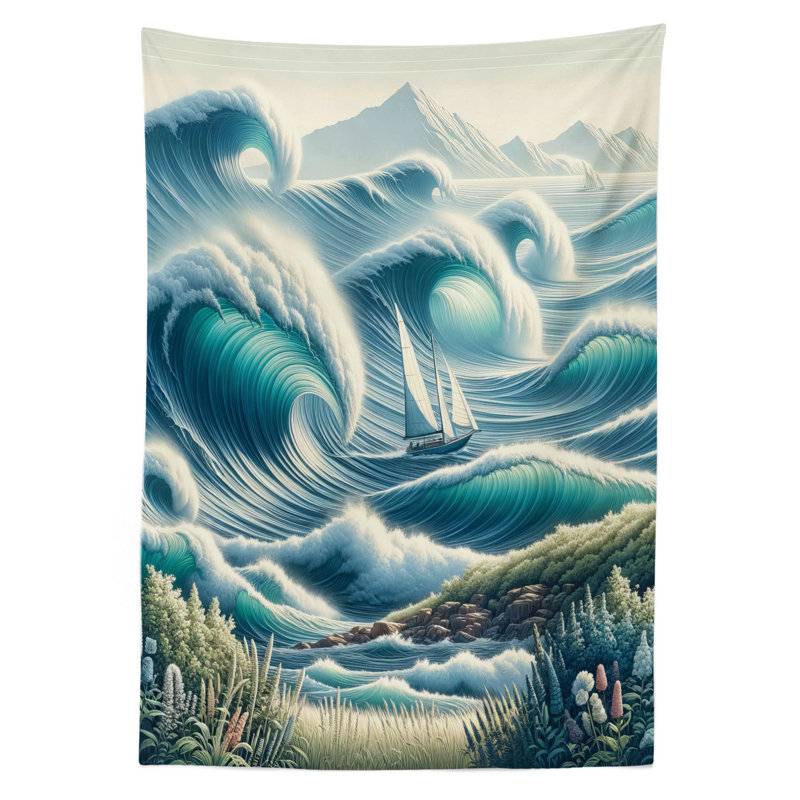 Isamar Rectangle No Pattern Microfiber Tablecloth, 90" Rectangle