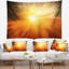 Paysage de sable avec tapisserie soleil-28488532
