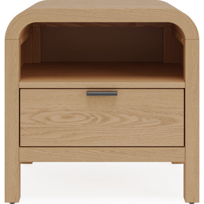 Essie 1 - Drawer Nightstand in White