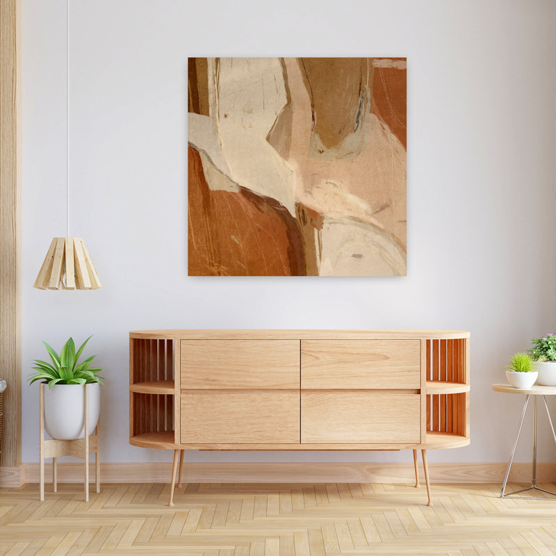 Earth’S Surface Abstract Art contemporain, H 36 po x l 36 po