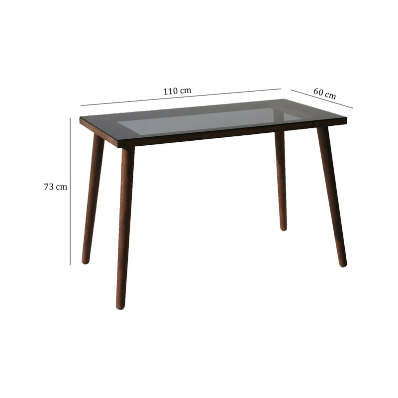 Miraflores Writing Desk, Walnut