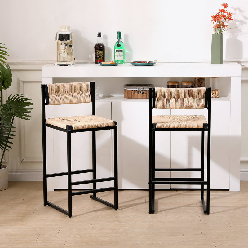 Ensemble de 2 tabourets de bar Honey