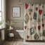 Rideau de douche Vintage lettre Premium 190-851724820