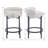 Toey Upholstered Counter Stool with Metal Frame-1233027697