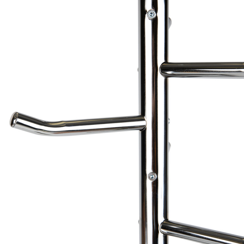 Mind Reader Coat Rack , Hall Tree, Freestanding , Coat Tree, Hat, Jacket, Purse, Metal, 11.75"L x 11.75"W x 67.25"H