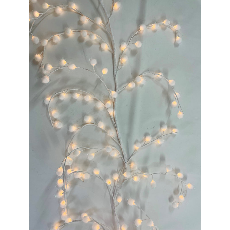 72'' in. Lighted Faux Garland