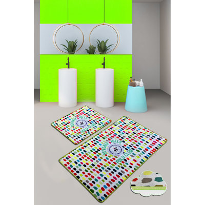 Velour Non-Slip Bath Mat
